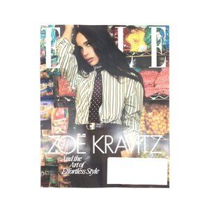 ELLE Magazine Zoe Kravitz Cover March 2025 Issue by Hearst Publications - NEW